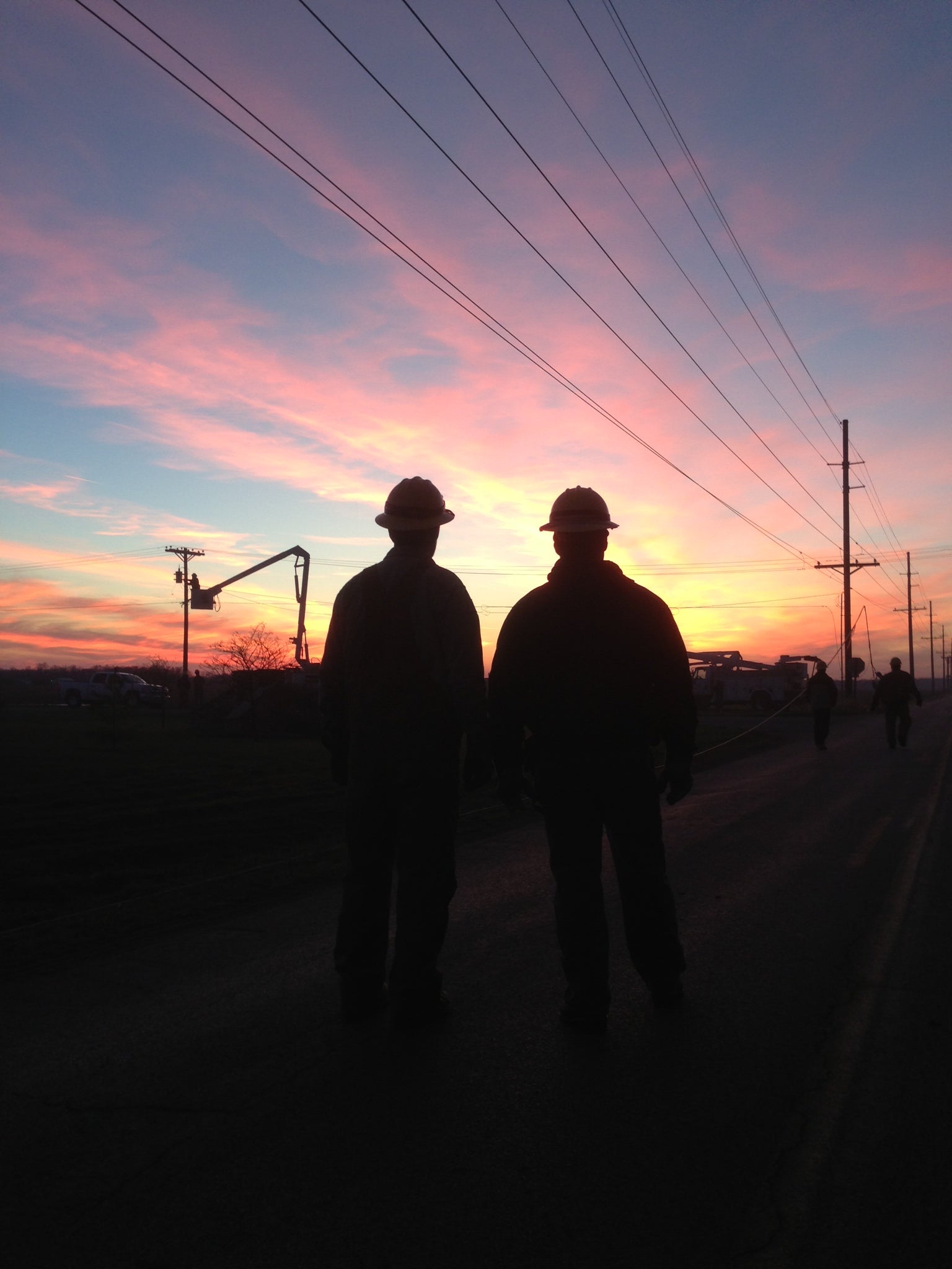 Jon and Randy Sunset
