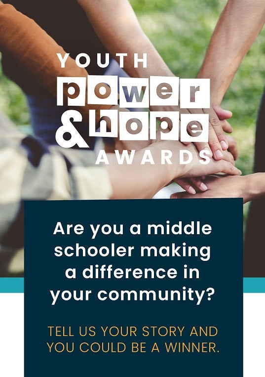 Youth Power & Hope Awards Graphic