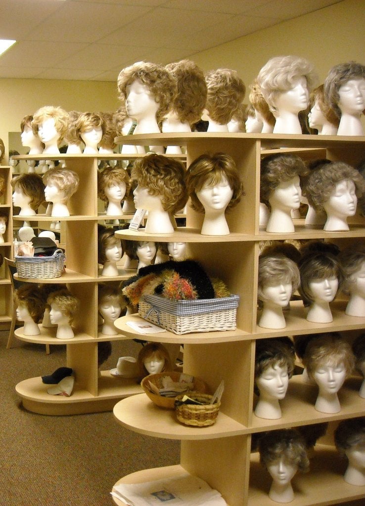 Cancer Services wig room